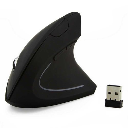 Souris optique ergonomique verticale sans fil 2.4G souris sans fil ergonomique pour ordinateur portable, PC, ordinateur portable souris d'ordinateur sans fil verticale