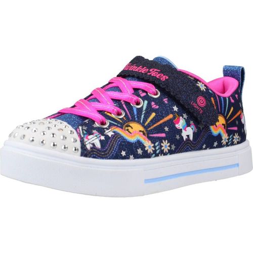 Skechers Twinkle Sparks Colour Bleu