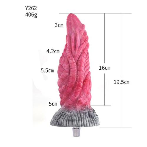 Godes En Silicone Rough Beast Pour Sex Machine Vac-U-Lock/Quick Plug Love Machine Accessoires Anal Games Sex Toy Produit Pour Femmes - Y262