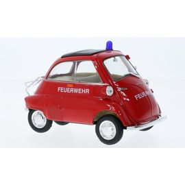 Bmw Isetta Pompier 1/18 Welly-Welly
