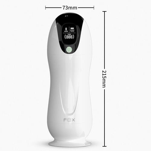 Heseks Comptage Automatique Masturbation Masculine Coupe 8 Puissantes Vibrations Sous Vide De Poche Électrique Pénis Sucer Masturbateur Masculin - Avec Boîte