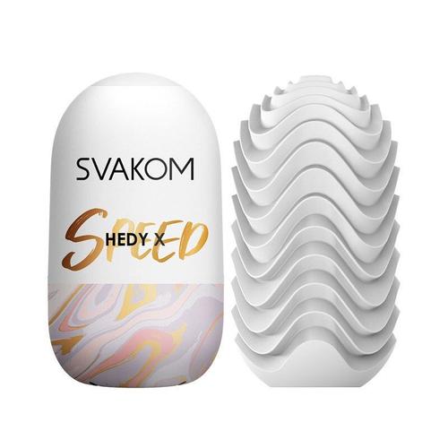 Svakom Oeuf Hommes Masturbateurs Sex Toys, Masturbateurs Masculins Manches Stroker Jouet Adulte Pour Hommes Masturbation Orgasme Plaisir - Vitesse, Hedy X