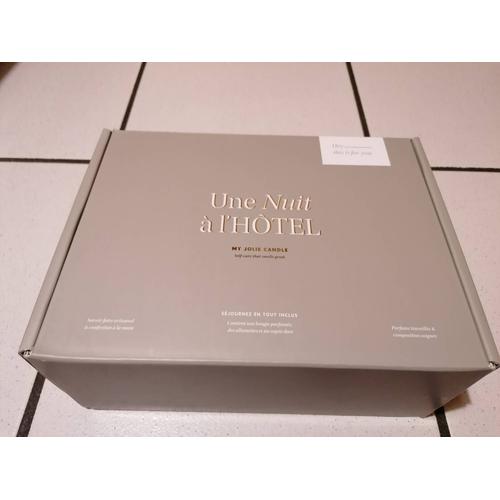 Bougie Coffret Une Nuit à l'hôtel My Jolie Candle 