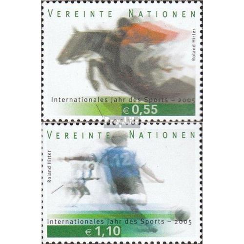 Nations Unies - Vienne 441-442 (Complète Edition) Oblitéré 2005 Int. Année Sports
