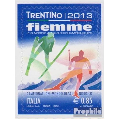 Italie 3587 (Complète Edition) Neuf Avec Gomme Originale 2013 Ski