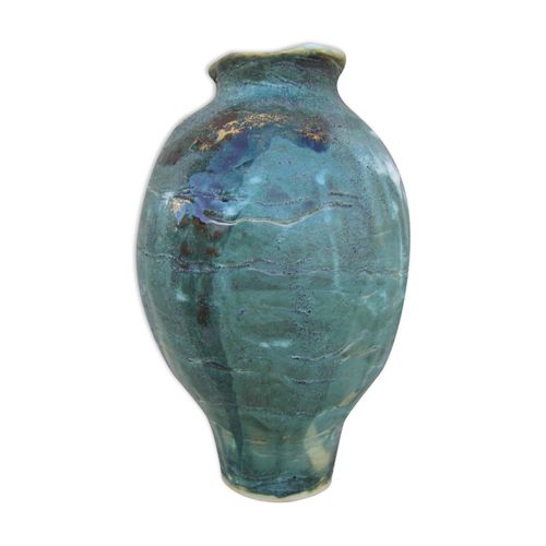 Vase vintage vert