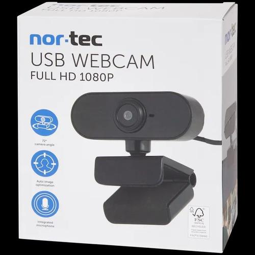Webcam Nor-Tec Full HD 1920 x 1080