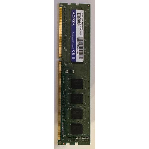 Mémoire RAM 4Go ADATA AM2L16BC4R1-B0ES DDR3L PC3L-12800U 1Rx8 1600Mhz 288-Pin 1.35v CL11