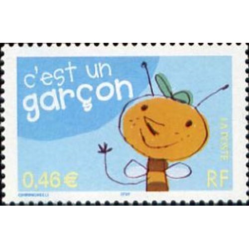 Timbre France 2002, Oblitéré - C'est Un Garçon - 0.46 Yt3464