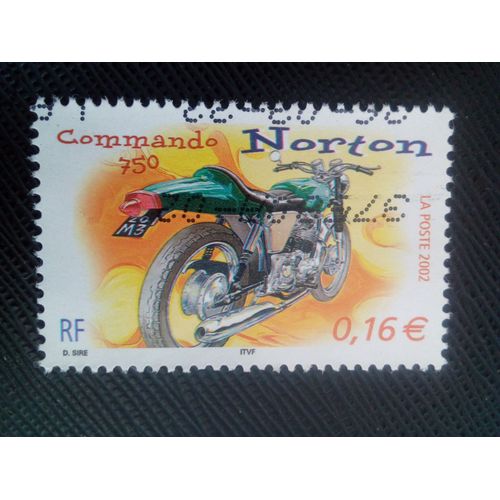Timbre France Y T 3511 Moto - Norton 750 2002 ( 060207 )*
