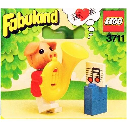 Lego Fabuland 3711 : Pierre Le Cochon Et Son Tuba