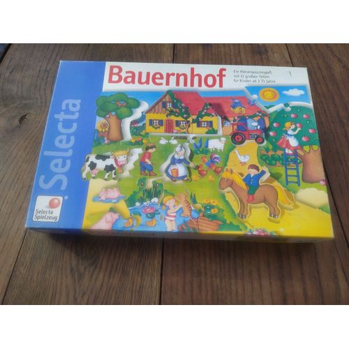 Puzzle La Ferme Selecta Bauernhof