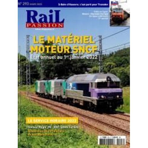 Rail Passion 293 Le Materiel Moteur Sncf Etat Annuel Au 1er Janvier 2022