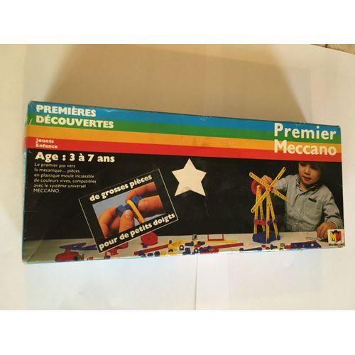 Boite Premier Meccano 1 Étoile Miro-Meccano Premières Découvertes 1983