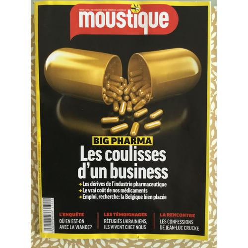 Moustique 5063 Big Pharma Réfugiés Ukrainiens Alain Berenboom Drag Race Belgique Pierre Lemaitre Deus Tom Barman Jean-Luc Crucke Cristal Bacharach Pierre De Maere