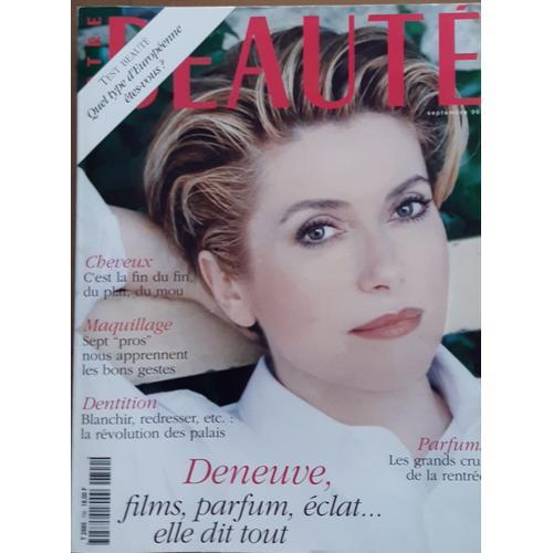 Magazine Votre Beaute Septembre 1996 Avec Catherine Deneuve En Couverture Et À L'intérieur