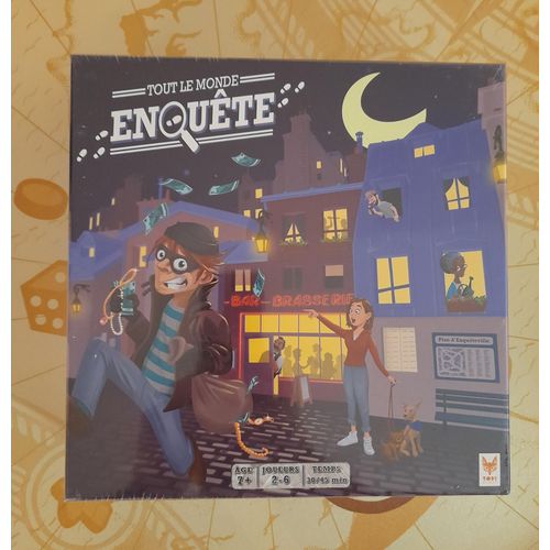 Jeu De Société Tout Le Monde Enquête - Topi Games