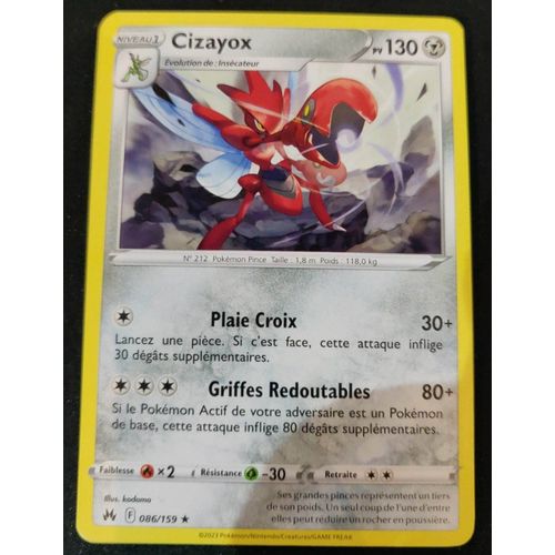 Pokemon Cizayox 086 / 159 Rare Zenith Supreme