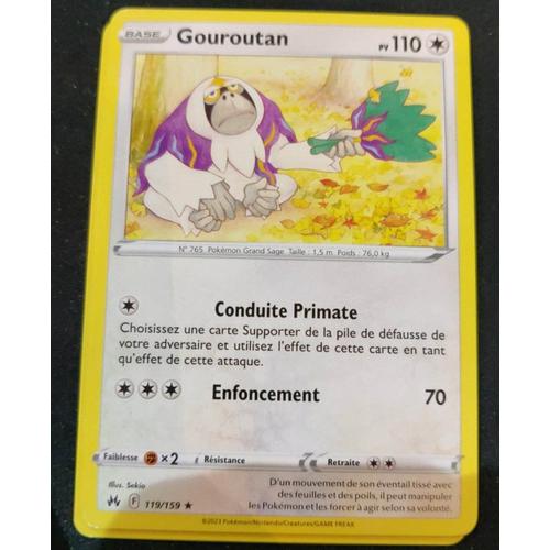 Pokemon Gouroutan 119 / 159 Rare Zenith Supreme