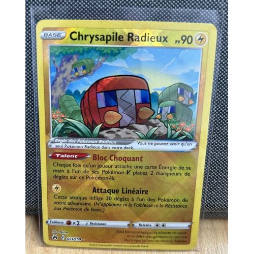 Pokemon Chrysapile Radieux 051 / 159 Zenith Suprême