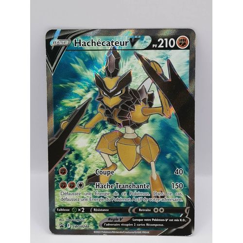 Hachécateur V Swsh248 Full Art - Ultraboost X Epée Et Bouclier 10 Astres Radieux - Coffret De 10 Cartes Pokémon Françaises