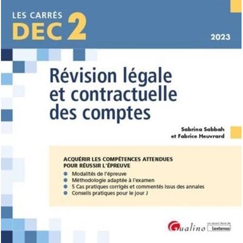 Révision Légale Et Contractuelle Des Comptes