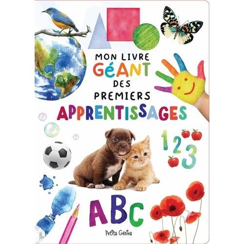 Mon Livre Géant Des Premiers Apprentissages