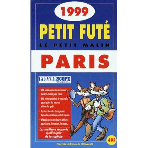 Petit Fûté Paris - Edition 1999