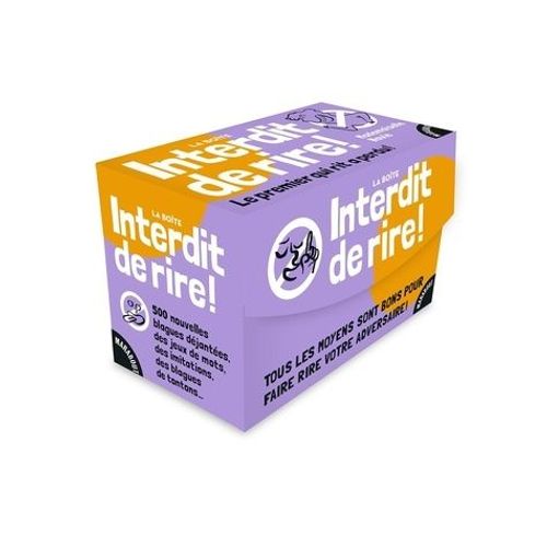 Interdit De Rire ! - Le Premier Qui Rit A Perdu !