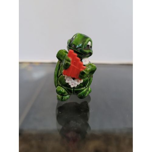 Figurine Kinder Les Fantastiques Tiny Tortues - Tortue Doremi - 1993 3,5 Cm