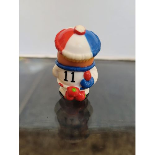 Figurine Kinder Fana D'foot - Fana D'foot Et Le Drapeau Français 4cm