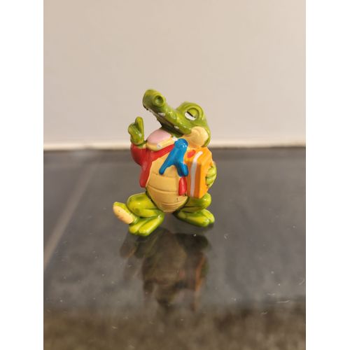 Figurine Kinder : Les Crazy Crocos - Prof. Philo 1992 3,5cm