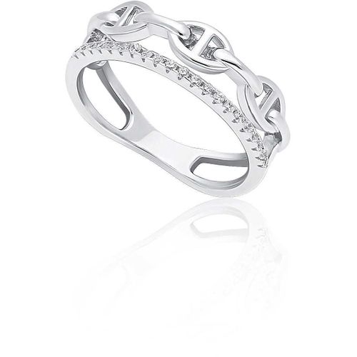Bague Femme Bijoux Gioiapura Mesure 14 Classique Cod. St64511-Rh14 Gioiapura