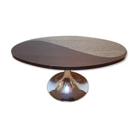 Table De Salon Ovale Bois