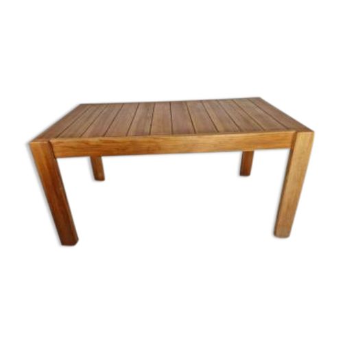 Table  Rallonge Pin Massif Bois