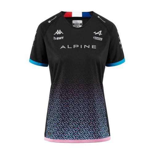 Maillot Femme Kappa Kombat Bwt Alpine F1 Team Ocon 31 Edition Officiel Formule 1