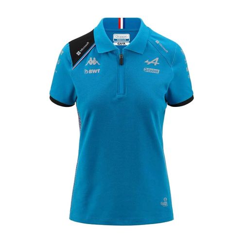 Polo Femme Kappa Acrew Bwt Alpine F1 Team Officiel Formule 1