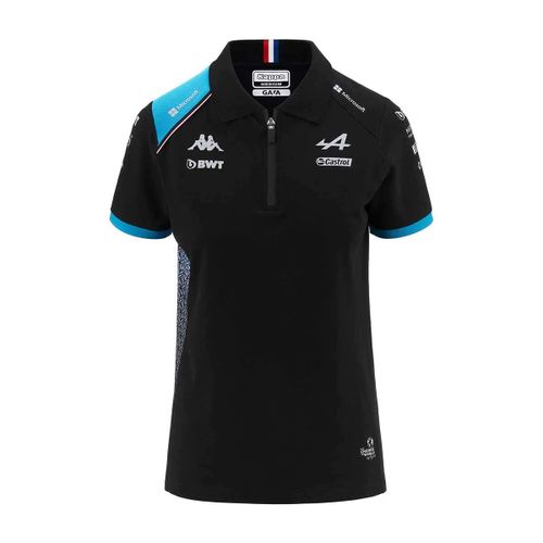 Polo Femme Kappa Acrew Bwt Alpine F1 Team Officiel Formule 1