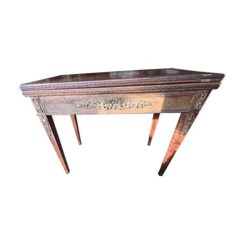 Table De Jeu Ancienne Bois