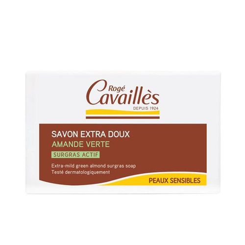 Savon Solide Extra-Doux Rogé Cavaillès Amande Verte 250g 