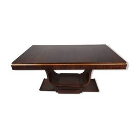 Table Berceau Art Dco Palissandre Bois