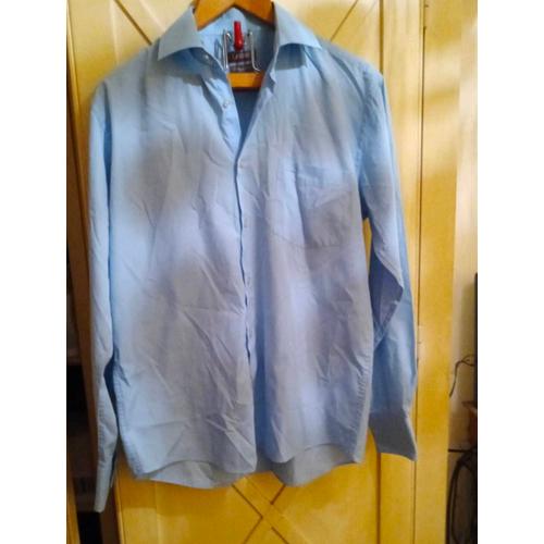 Chemise Bleue 52/54 Cerrer Vintage Années 90.