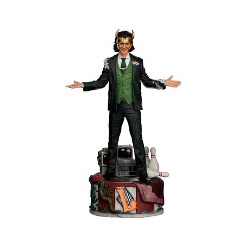 Loki - Statuette 1/10 Art Scale Loki President Variant 25 Cm