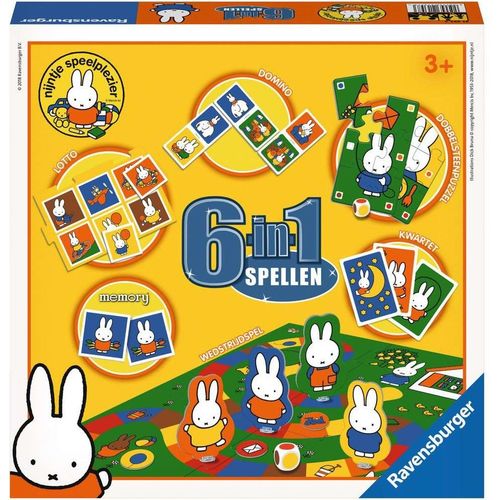 Ravensburger Miffy 6 In 1 - Boîte De Jeu