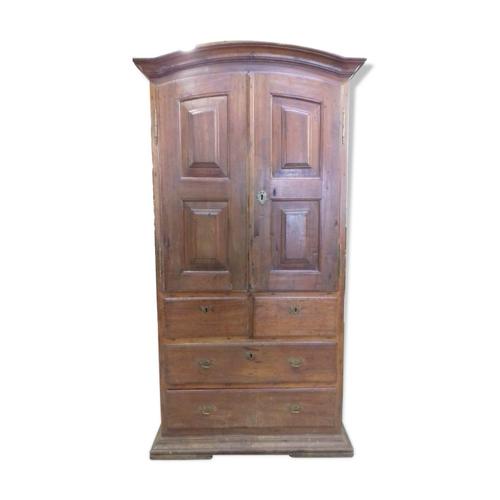 Armoire Coloniale Bois Exotique Xlx Bois