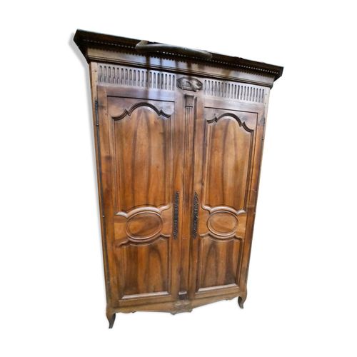 Armoire Rustique En Merisier Massif Bois