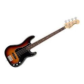 Fender American Performer Precision Bass + Housse Deluxe - Touche Palissandre - 3 Color Sunburst - Basse Électrique