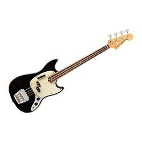 Fender Justin Meldal-Johnsen Road Worn Mustang - Basse Électrique - Noire