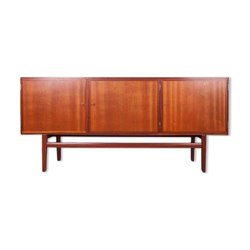 Enfilade Par Ole Wanscher Pour Poul Jeppesens Furniture Factory 1960 Bois