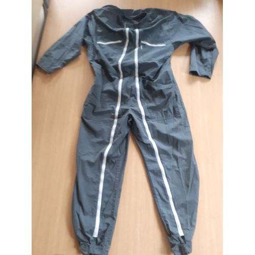 Combinaison De Travail Pour Homme - Taille 6 - Double Zip - Verte - Molinel